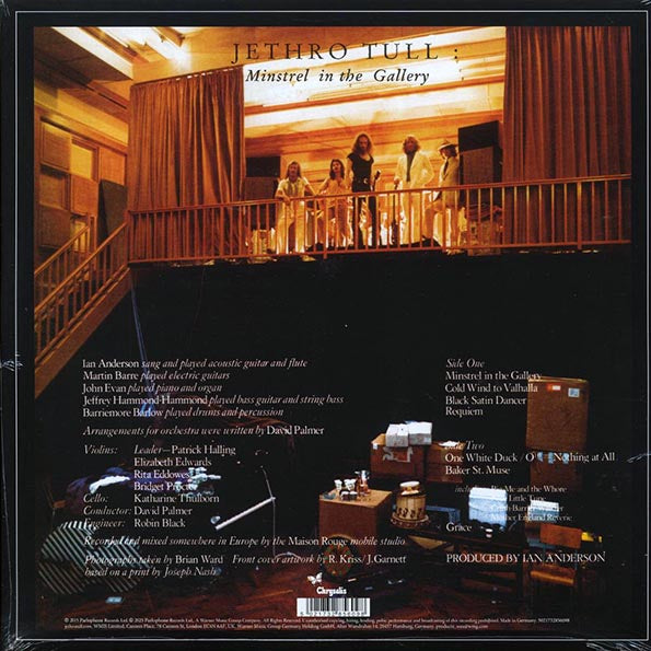 Jethro Tull - Minstrel In The Gallery (50th Anniv. Ed.) (ltd. ed.) (180g) (remastered) (marbled colored vinyl)