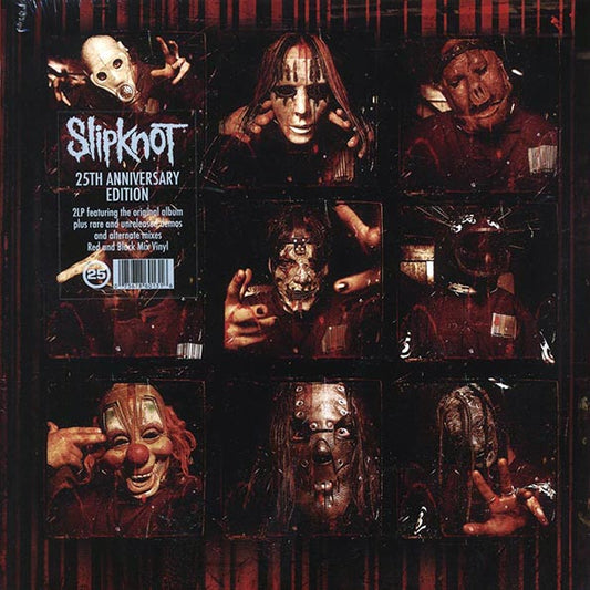 Slipknot - Slipknot (25th Anniv. Ed.) (+13 bonus tracks) (ltd. ed.) (2xLP) (deluxe edition) (red/black vinyl)