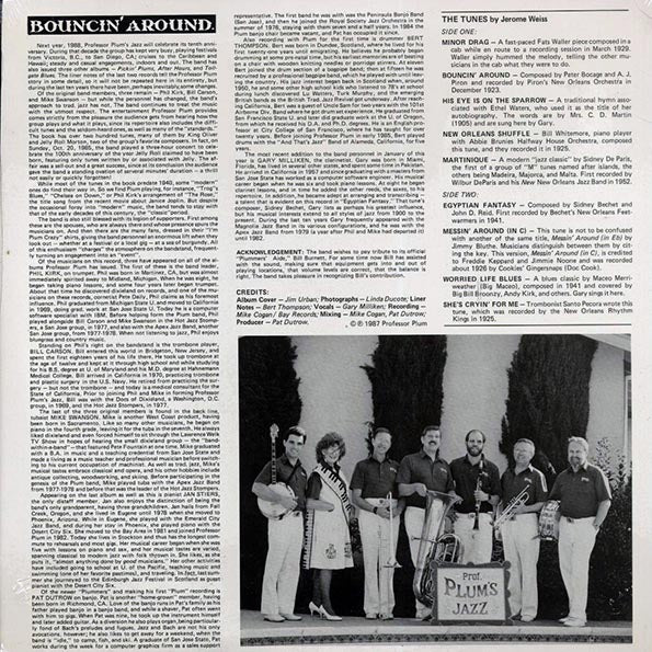 Prof. Plum's Jazz - Bouncin' Around
