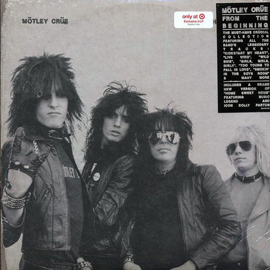 Motley Crue - From The Beginning (ltd. ed.) (2xLP) (marbled black/leathur vinyl)