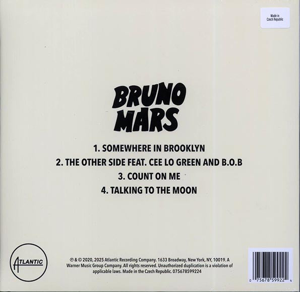 Bruno Mars - It's Better If You Don't Understand (RSD 2025)