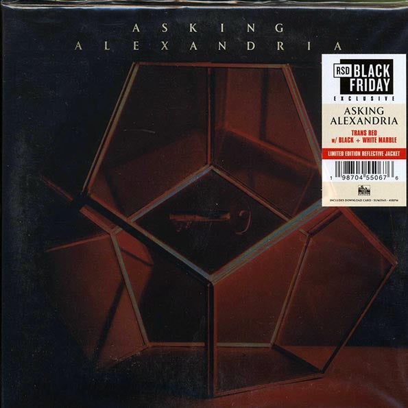 Asking Alexandria - Asking Alexandria (RSD 2025) (hand-numbered ltd. ed.) (2xLP) (red/black/white marbled vinyl)