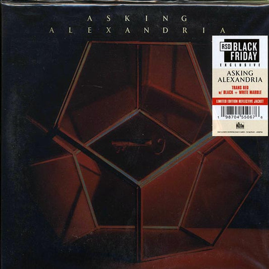 Asking Alexandria - Asking Alexandria (RSD 2025) (hand-numbered ltd. ed.) (2xLP) (red/black/white marbled vinyl)