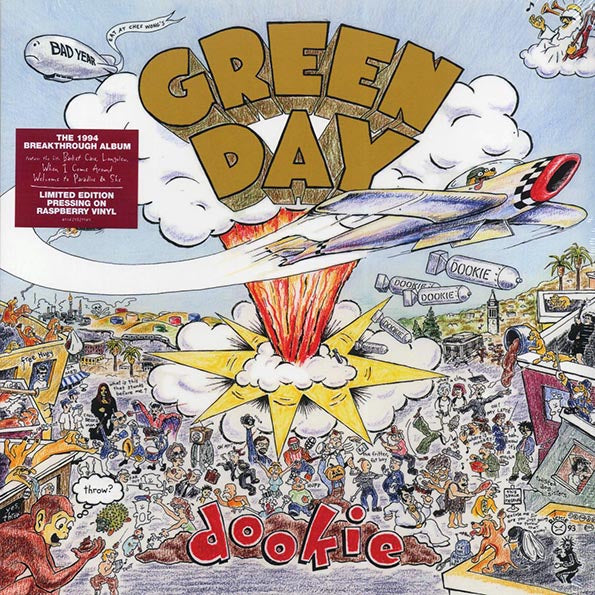 Green Day - Dookie (ltd. ed.) (raspberry vinyl)