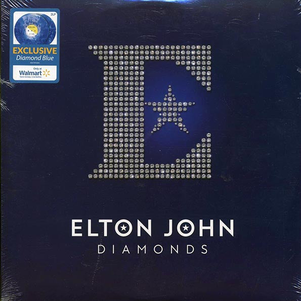 Elton John - Diamonds (ltd. ed.) (2xLP) (diamond blue vinyl)