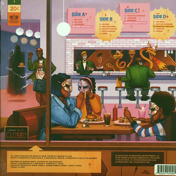 MF Doom - MM..Food (20th Anniv. Ed.) (ltd. ed.) (2xLP) (silver vinyl)