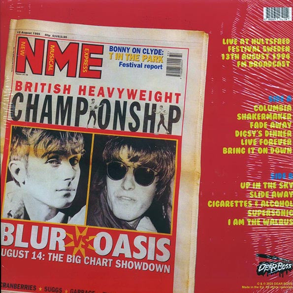 Oasis - That Sound Ringing: Live At Hultsfreed Festival Sweden 13th August 1994