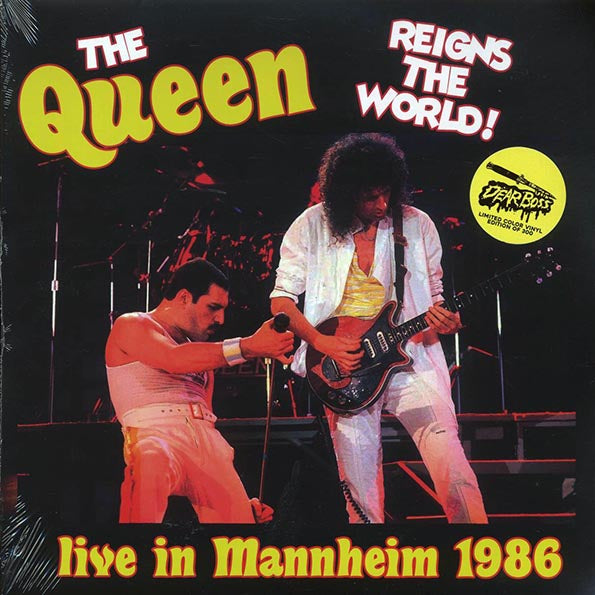 Queen - Reigns The World! Live In Mannheim 1986 (ltd. 300 copies made) (2xLP) (green marbled vinyl)