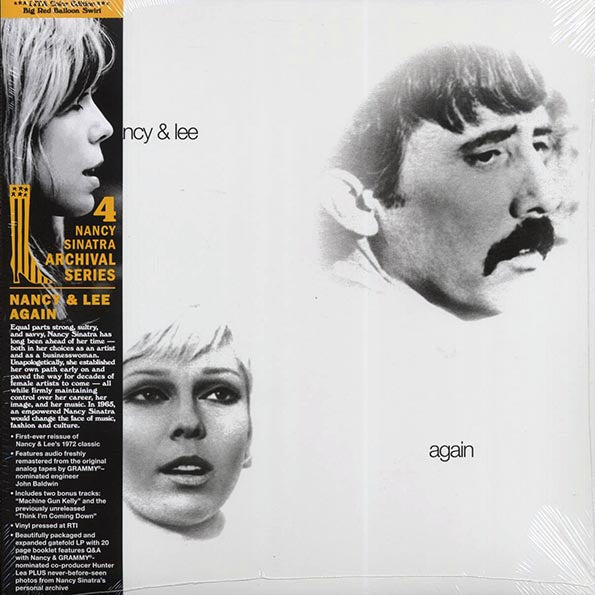 Nancy Sinatra, Lee Hazlewood - Nancy & Lee Again (ltd. ed.) (big red balloon swirl vinyl) (RTI press)
