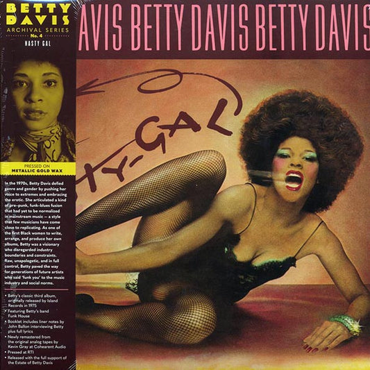 Betty Davis - Nasty Gal (metallic gold vinyl) (RTI press)