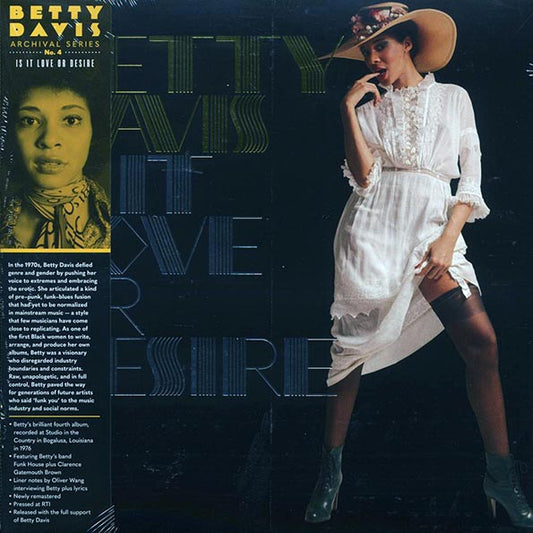 Betty Davis - Is It Love Or Desire (RTI press)