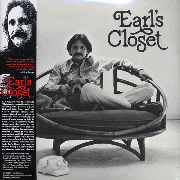 Daryl Hall & John Oates, Kazoo Singers, Delbert & Glen, Terry Allen, Etc. - Earl's Closet: The Lost Archive Of Earl McGrath, 1970 To 1980 (orig. press) (2xLP)