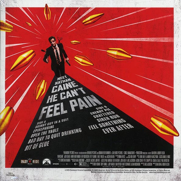 Lorne Balfe, Andrew Kawczynski - Novocaine: Music From The Motion Picture (ltd. 300 copies made) (red/yellow vinyl)