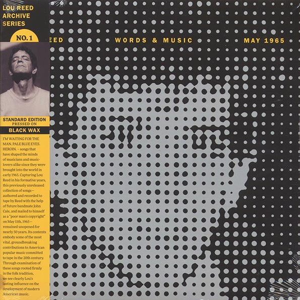 Lou Reed - Words & Music, May 1965 (yellow vinyl) (RTI press)