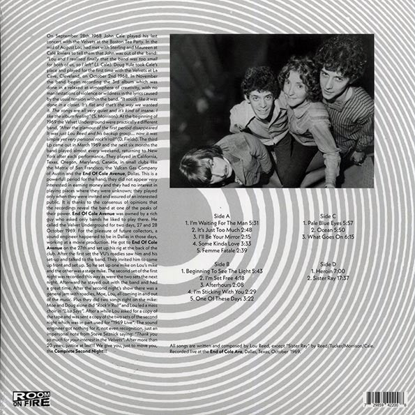 The Velvet Underground - Live At End Cole Ave 1969 (2xLP)