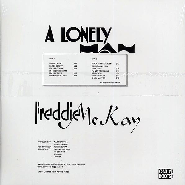 Freddie McKay - A Lonely Man
