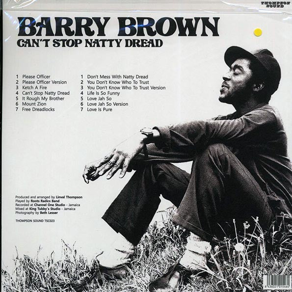 Barry Brown - Can't Stop Natty Dread