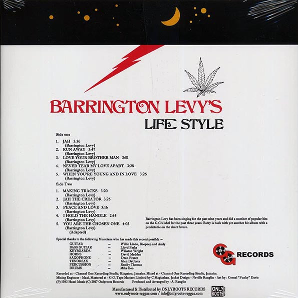 Barrington Levy - Life Style