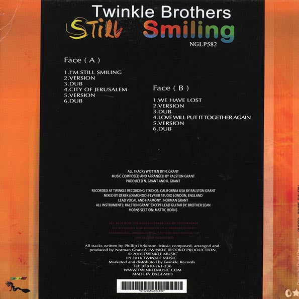 Twinkle Brothers - Still Smiling
