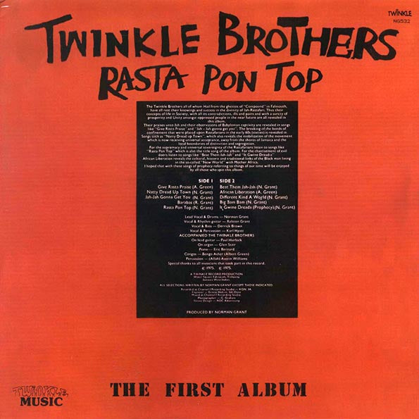 Twinkle Brothers - Rasta Pon Top: The First Album