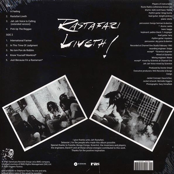 Peter Broggs - Rastafari Liveth! (180g) (remastered)