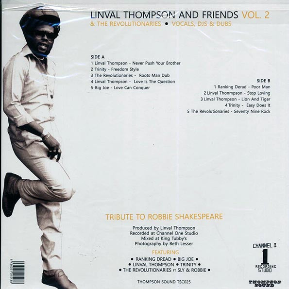Ranking Dread, Linval Thompson, Trinity, The Revolutionaries, Etc. - Linval Thompson And Friends & The Revolutionaries Volume 2
