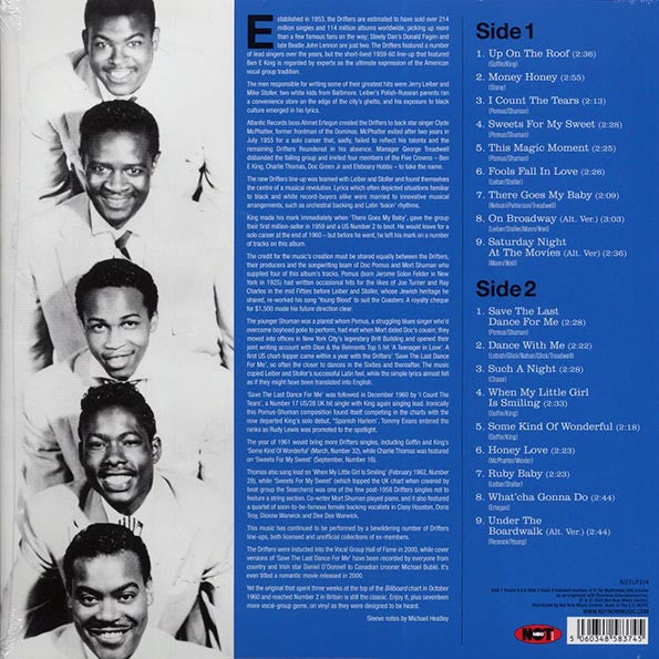The Drifters - Greatest Hits (180g) (white vinyl)