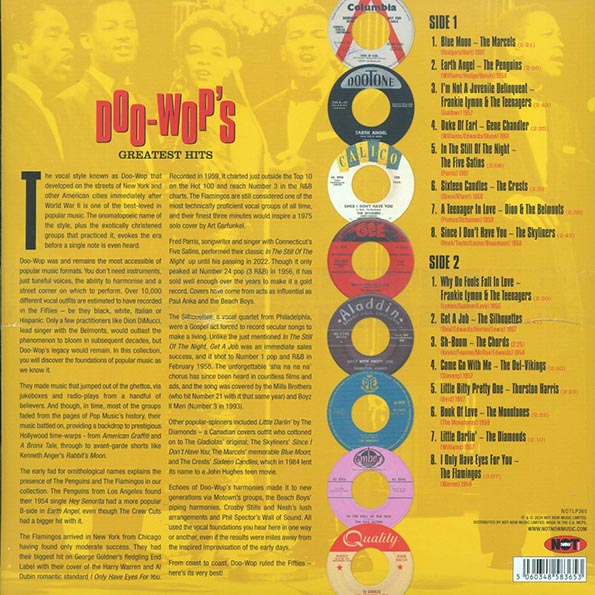 The Penguins, The Flamingos, The Crests, Gene Chandler, Etc. - Doo-Wop's Greatest Hits (180g) (yellow vinyl)