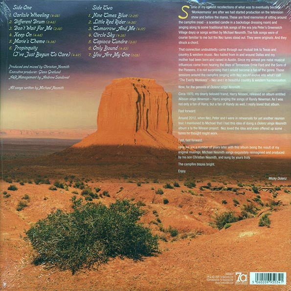 Micky Dolenz - Dolenz Sings Nesmith (turquoise vinyl)