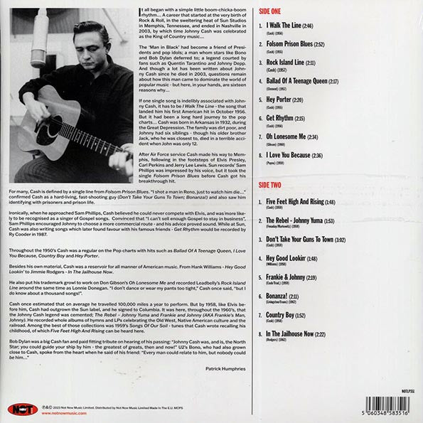 Johnny Cash - The Best Of Johnny Cash (180g) (red vinyl)