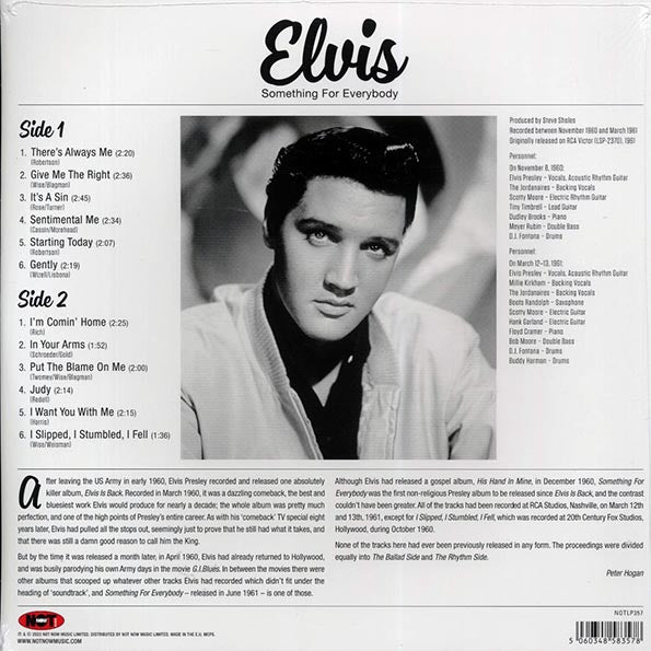 Elvis Presley - Something For Everybody (180g) (pink vinyl)