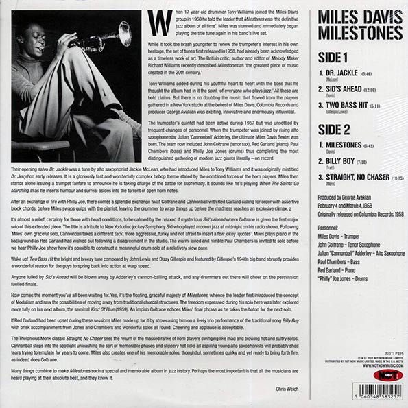 Miles Davis - Milestones (180g)