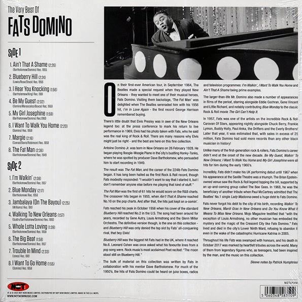Fats Domino - The Very Best Of Fats Domino (180g) (red vinyl)