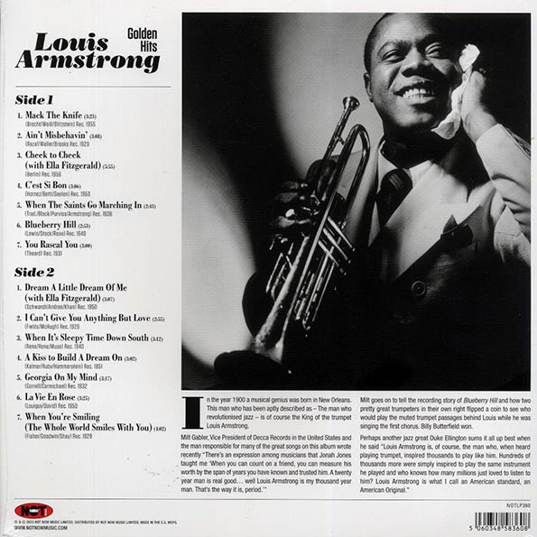 Louis Armstrong - Golden Hits (180g) (red vinyl)