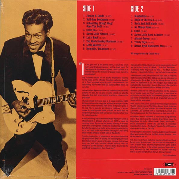 Chuck Berry - The Ultimate Collection (180g) (red vinyl)
