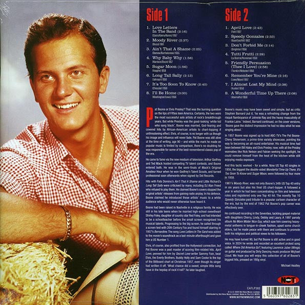 Pat Boone - The Very Best Of Pat Boone (180g)
