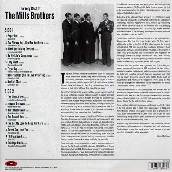 The Mills Brothers - The Very Best Of The Mills Brothers (180g)