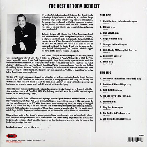 Tony Bennett - The Best of Tony Bennett (180g)