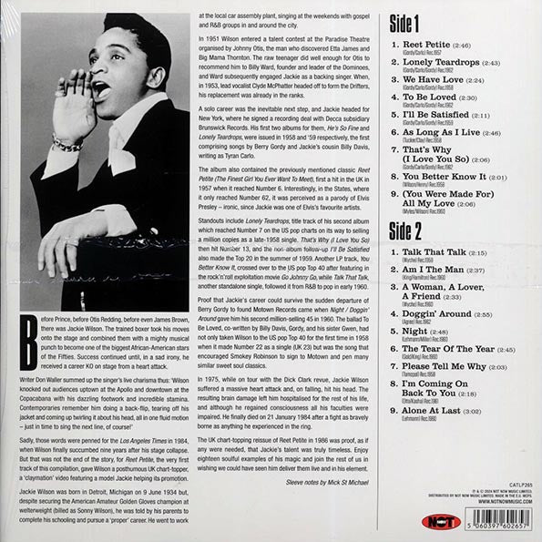 Jackie Wilson - Reet Petite: The Best Of Jackie Wilson (180g)