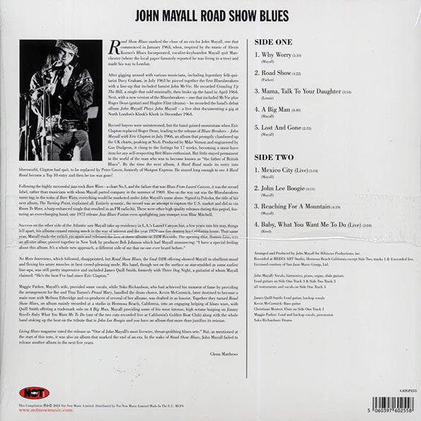 John Mayall - Road Show Blues (180g)