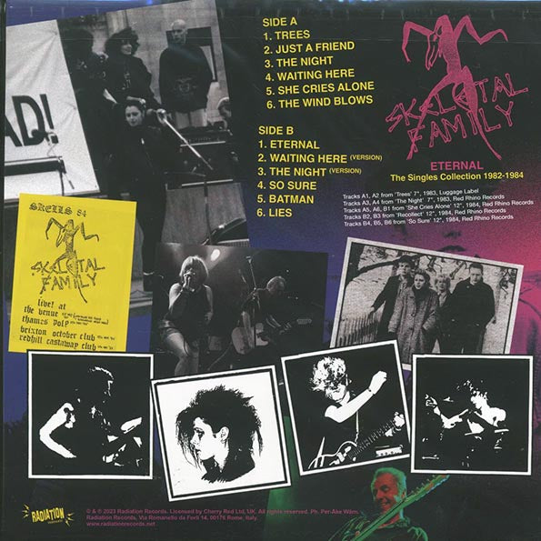 Skeletal Family - Eternal: The Singles Collection 1982-1984 (ltd. ed.) (purple vinyl)