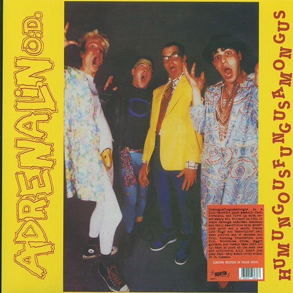 Adrenalin OD - Humungousfungusamongus (ltd. ed.) (red vinyl)