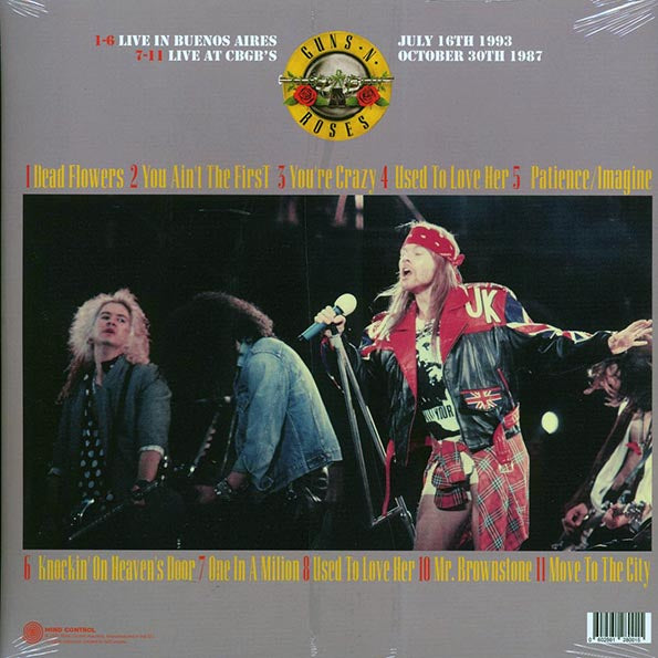 Guns N' Roses - Alternative Unplugged: Rare Acoustic Recordings, Live In Buenos Aires & Live At CBGB's