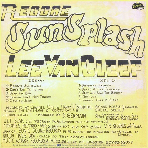 Lee Van Cleef - Reggae SunSplash