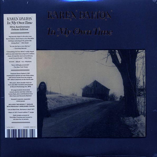 Karen Dalton - In My Own Time: 50th Anniversary Deluxe Edition (50th Anniv. Ed.) (+bonus tracks) (2xLP) (deluxe edition) (RTI press) (incl. 2 x bonus 45rpm records