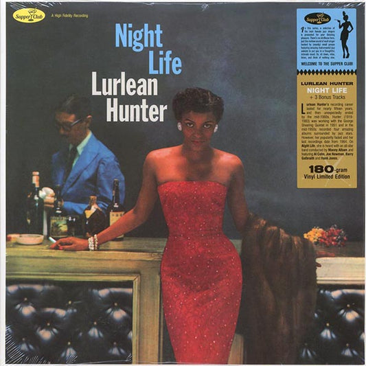 Lurlean Hunter - Night Life (+3 bonus tracks) (ltd. ed.) (180g)
