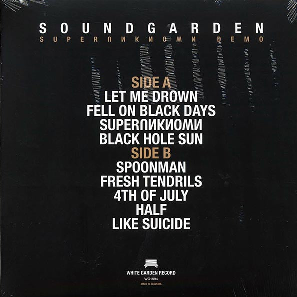 Soundgarden - Superunknown Demo