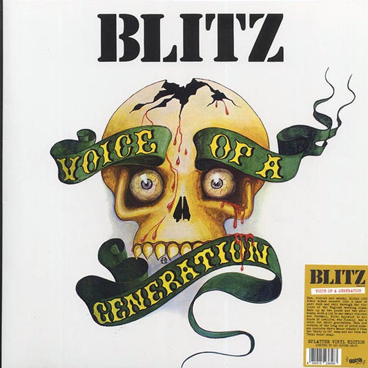 Blitz - Voice Of A Generation (ltd. 500 copies made) (white/green splatter vinyl)