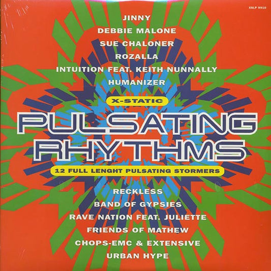 Jinny, Debby Malone, Rave Nation, Humanizer, Urban Hype, Etc. - Pulsating Rhythms (ORIGINAL 1993 PRESS) (orig. press) (2xLP)