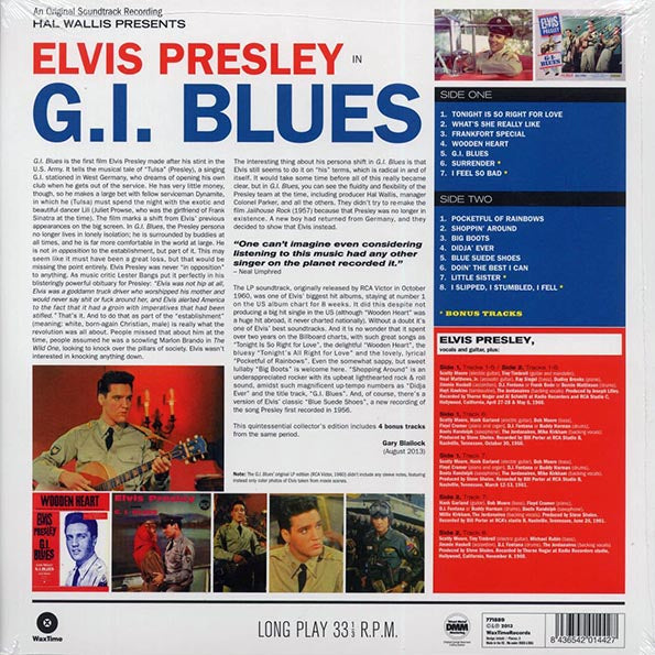 Elvis Presley - GI Blues (+4 bonus tracks) (180g)